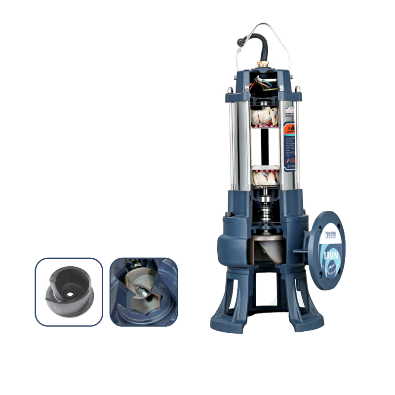 B系列(80WQ45-15-4B不锈钢轴 法兰)